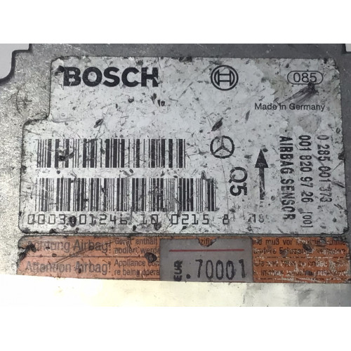 Mercedes W203 Airbag Beyni 0285001373 0018209726