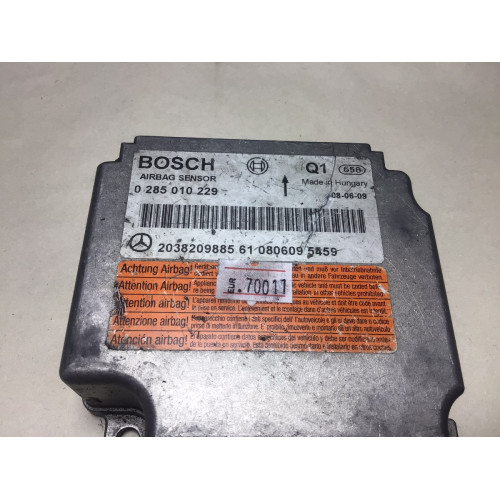 Mercedes Benz Clk A209 C209 2006 Airbag Beyni 0285010229
