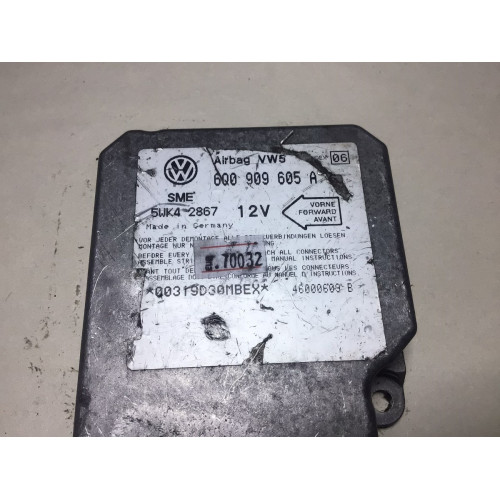 Volkswagen Golf Bora Polo Airbag beyni 6Q0909605A 5WK42867 İNDEX6