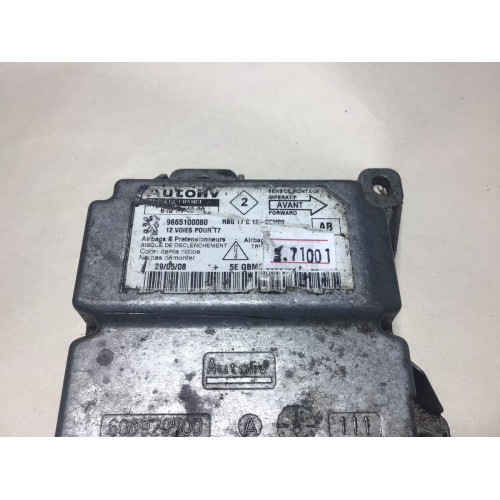 Peugeot 308 Airbag Beyni 9665100080 610714900