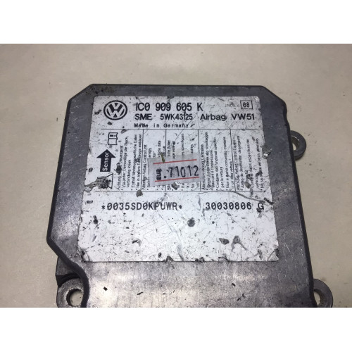 Volkswagen Polo Skoda Fabia Airbag Beyni 1C0909605K 5WK43125 İNDEX8