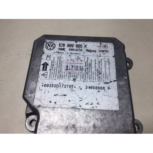 Volkswagen Polo Skoda Fabia Airbag Beyni 1C0909605K 5WK43125 İNDEX8