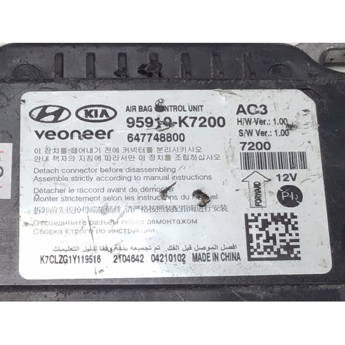 Hyundai İ10 Airbag Beyni 95910-K7200 647748800