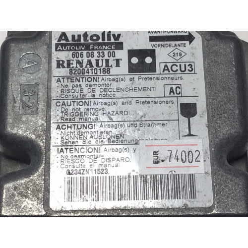 Renault Kangoo 2 Airbag Beyni 8200410188 606083300