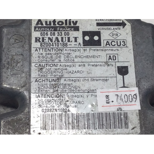 Renault Kangoo 2 Airbag Beyni 8200410188A 606083300