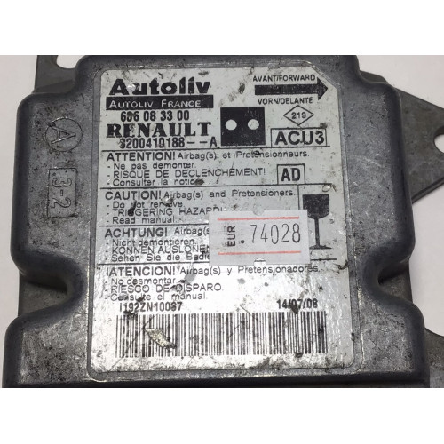 Renault Kangoo 2 Airbag Beyni 8200410188A 606083300