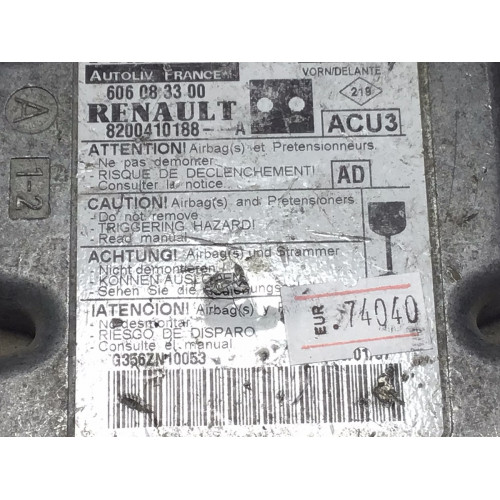 Renault Kangoo 2 Airbag Beyni 8200410188A 606083300