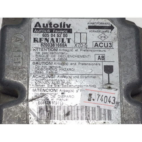 Renault Master 2 Airbag Beyni 605045200 8200381668A