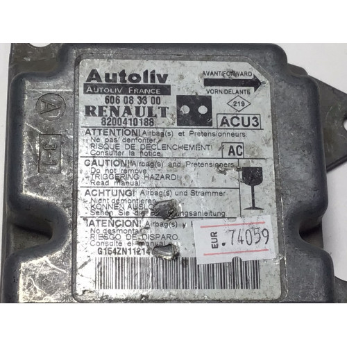 Renault Kangoo 2 Airbag Beyni 8200410188 606083300