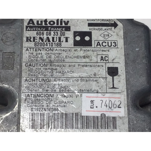 Renault Kangoo 2 Airbag Beyni 8200410188 606083300