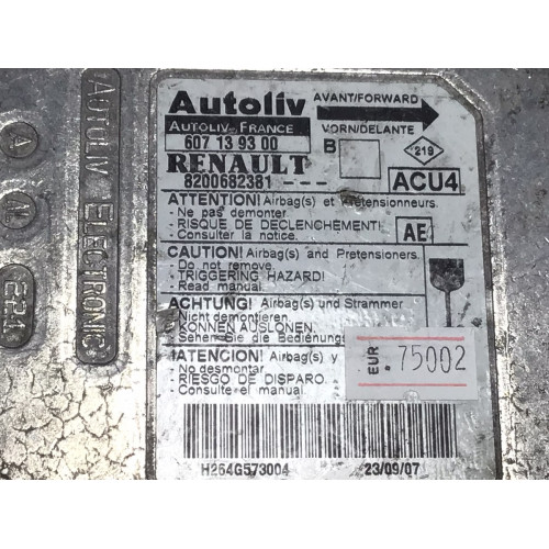 Renault Megane 2 Airbag Beyni 8200682381 607139300