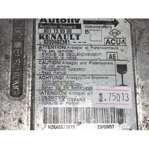 Renault Megane 2 Airbag Beyni 8200682381 607139300