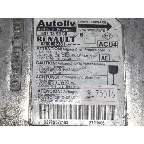 Renault Megane 2 Airbag Beyni 8200682381 607139300