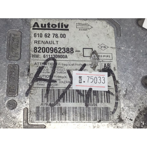 Renault Megane 2 Airbag Beyni 8200962388 610627800