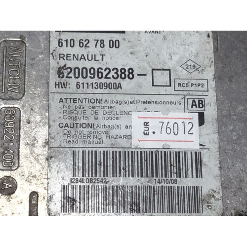 Renault Megane 2 Airbag Beyni 8200962388 610627800