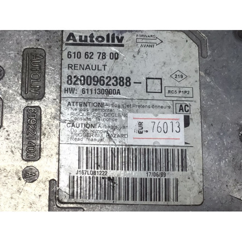 Renault Megane 2 Airbag Beyni 8200962388 610627800