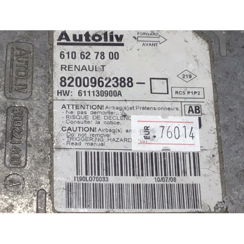 Renault Megane 2 Airbag Beyni 8200962388 610627800