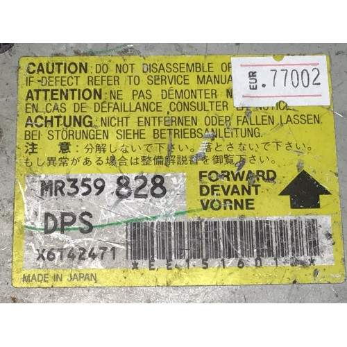 Mitsubishi Colt Airbag Beyni MR359828 X6T42471