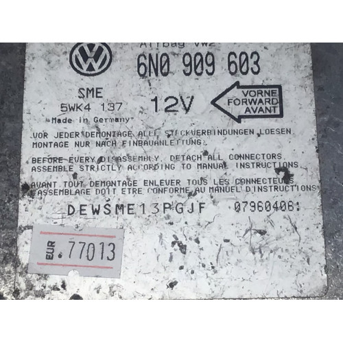 Volkwagen Golf Airbag Beyni 6N0909603 5WK4137