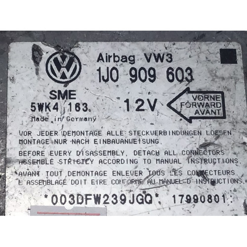 Volkswagen Golf 4 Airbag Beyni 1J0909603 5WK4163