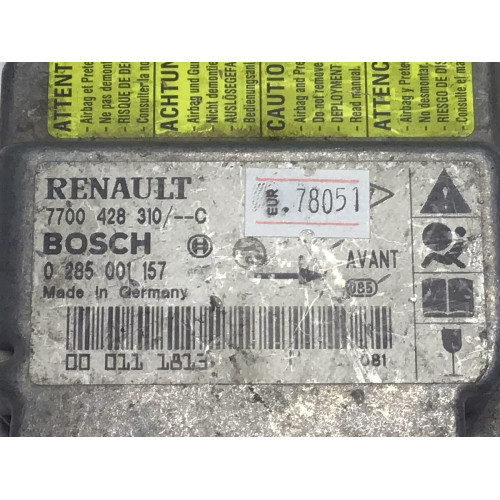 Renault Clio 2 Airbag Beyni 0285001157 7700428310