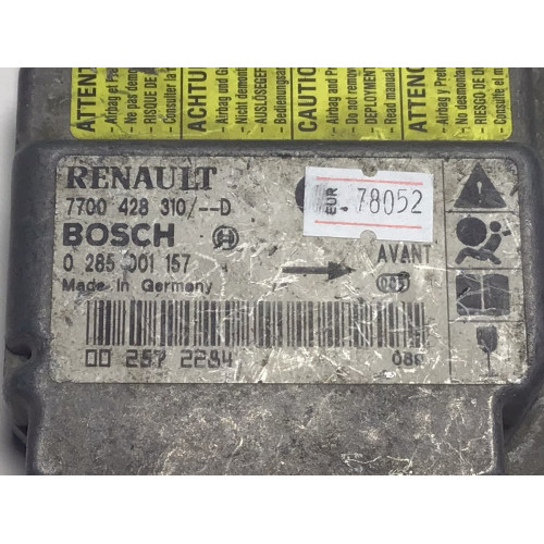 Renault Clio 2 Airbag Beyni 0285001157 7700428310D
