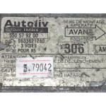 Peugeot 306 Airbag Beyni 550579200 9633621280
