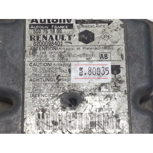 Renault Kangoo Airbag Beyni 8200098401 550751800