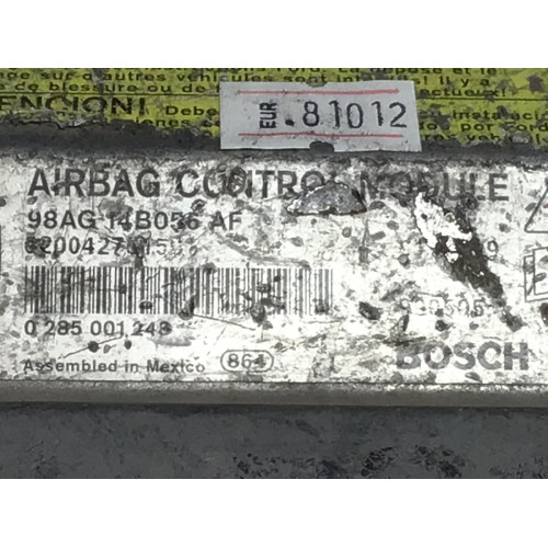 Ford Focus Airbag Beyni 98AG-14B056-AF 0285001248