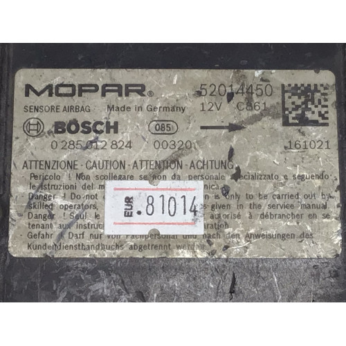 Fiat Doblo Airbag Beyni 0285012824 52014450