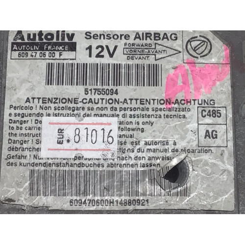 Fiat Linea Airbag Beyni 609470600F 51755094