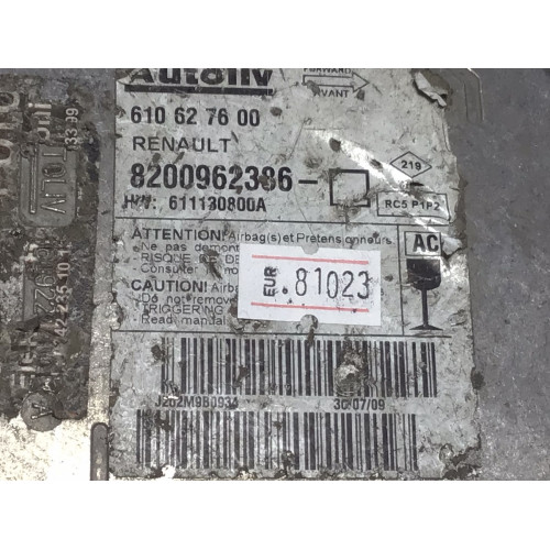 Renault Megane 2 Airbag Beyni 8200962386 610627600