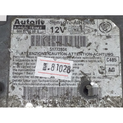 Fiat Doblo Stilo Airbag Beyni 51772804 608673700G 
