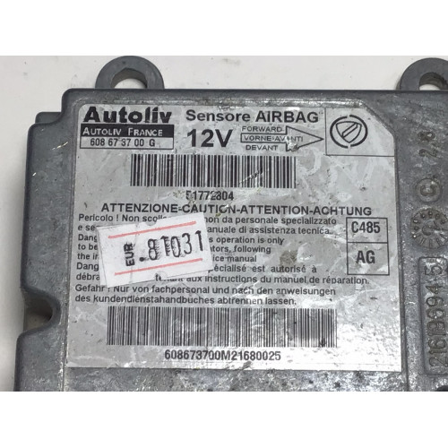 Fiat Doblo Stilo Airbag Beyni 51772804 608673700G 