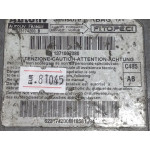 Fiat Fiorino Peugeot Bipper Airbag Beyni 623174200B 1371007080