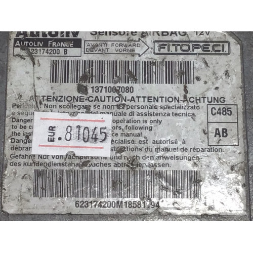 Fiat Fiorino Peugeot Bipper Airbag Beyni 623174200B 1371007080