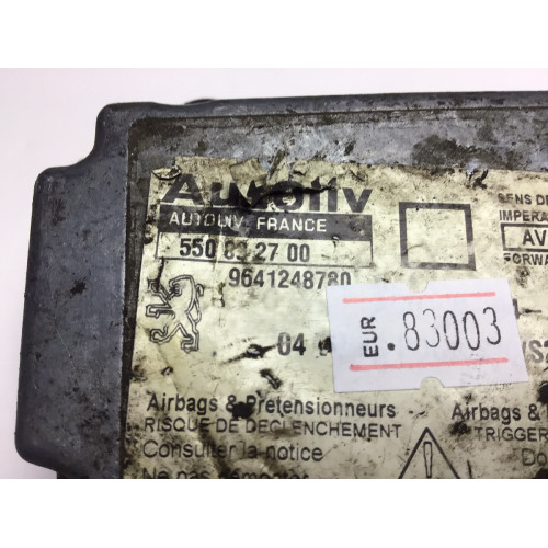 Peugeot 106 206 Citroen Saxo Airbag Beyni 9641248780 550892700