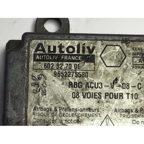 Peugeot 206 Airbag Beyni 9652275580 602327000