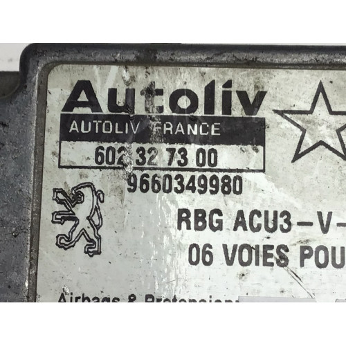 Peugeot 206 Airbag Beyni 9660349980 602327300