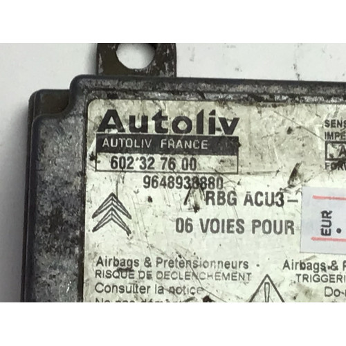 Citroen Berlingo Airbag Beyni 9648938880 602327600