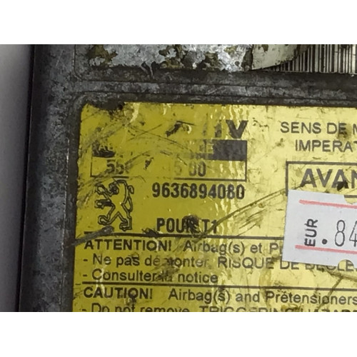 Peugeot 206 Airbag Beyni 9636894080 550541500