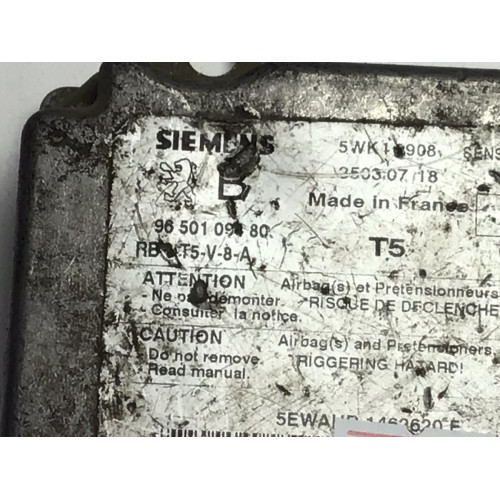 Peugeot 407 Airbag Beyni 9650109480 5WK42908