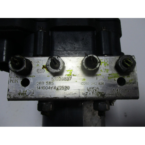 Fiat Punto ABS Beyni 0265242838 51929837 0265956184 