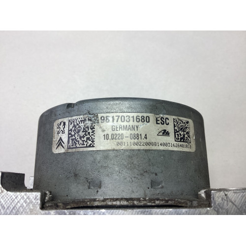 Peugeot 208 ABS Beyni 28.5153-9708.3 9817031680 10.0915-3947.3 10.0625-3287.1 10.0220-0881.4