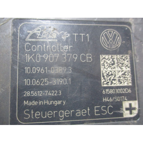 Volkswagen Golf Jetta ABS Beyni 10.0961-0389.3 10.0625-3190.1 28.5612-7422.3 1k0907379cb