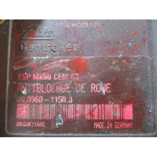 Peugeot 206 ABS Beyni 10.0960-1150.3 9655960880 10.0206-0194.4 