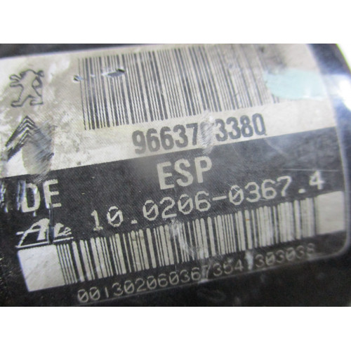 Peugeot 207 ABS Beyni 10.0960-1195.3 9663703380 10.0206-0367.4