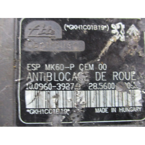 Peugeot 207 ABS Beyni 10.0960-3927.3 9676244380 10.0206-0427.4 