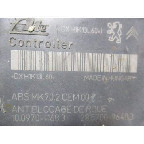 Peugeot 207 ABS Beyni 10.0970-1168.3 28.5700-6940.3 9675099880 10.0207-0157.4 