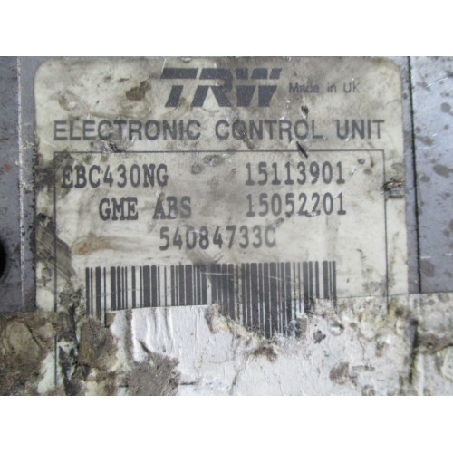 Opel Vectra C ABS Beyni 15113901 15052201 54084733C 13191182 15052201